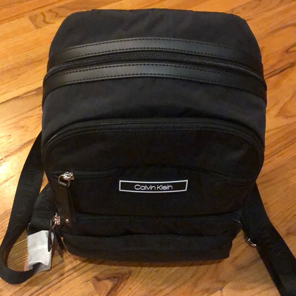 calvin klein athleisure nylon backpack